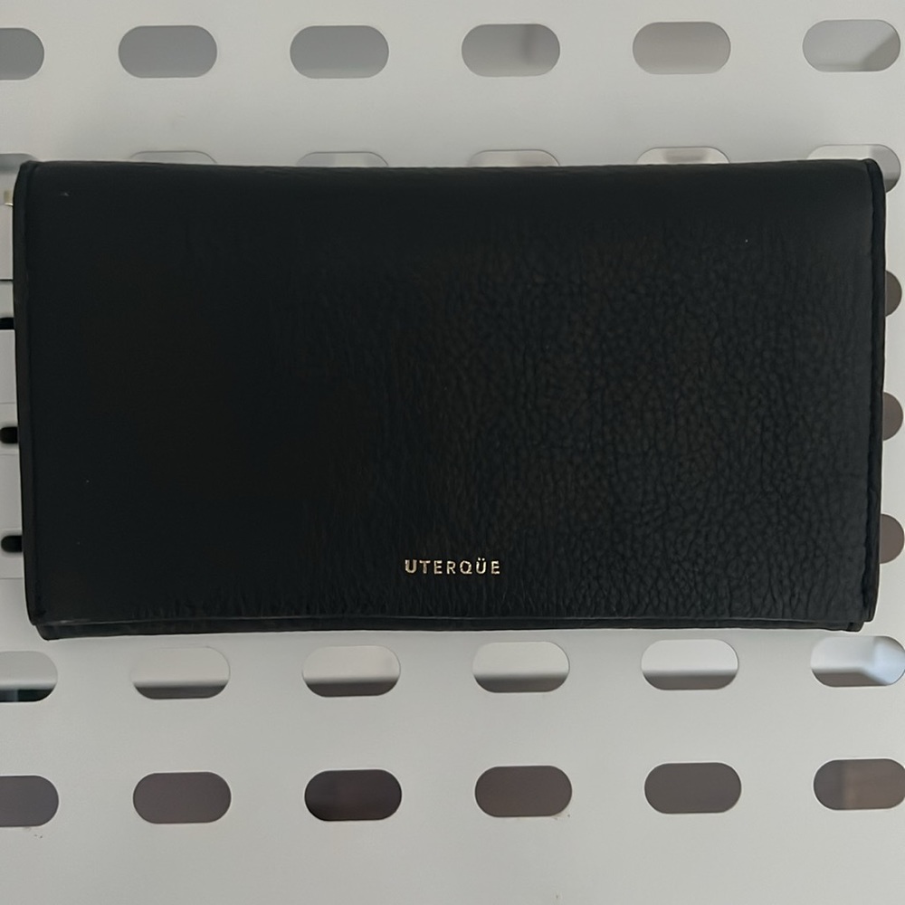 New Ladies Leather Black Wallet